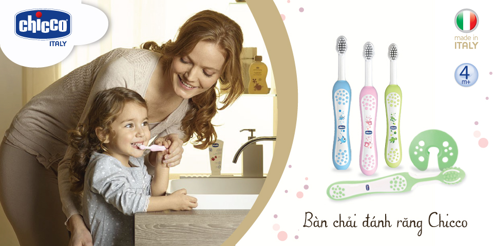 Bàn chải đánh răng Chicco 2 095235 1