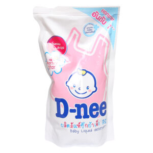 Dung dịch giặt xả Dnee hồng 600ml