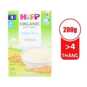 Bột dinh dưỡng HiPP bột gạo nhũ nhi 200g (Trên 4 tháng)
