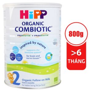Sữa HiPP Combiotic Organic số 2 800g (Tr&ecirc;n 6 th&aacute;ng)