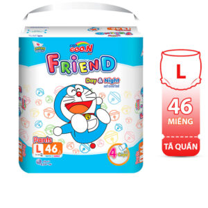 Bỉm - Tã quần Goon Friend size L - 46 miếng (Cho bé 9 - 14kg)