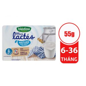 Sữa chua Bledina vị tự nhiên 55g (1 hộp)