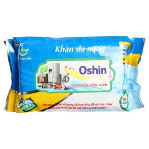 Khăn ướt lau bếp Oshin 50 tờ