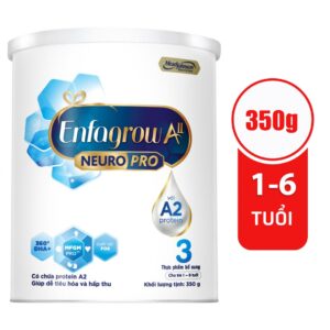 Sữa Enfagrow A2 NeuroPro số 3 350gr (1- 6 tuổi)