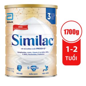 Sữa bột Similac 5HMOs số 3 - 1.7kg (1 - 2 tuổi)