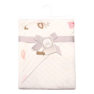 Choàng bế cotton bông bé trai Bebe hình cáo