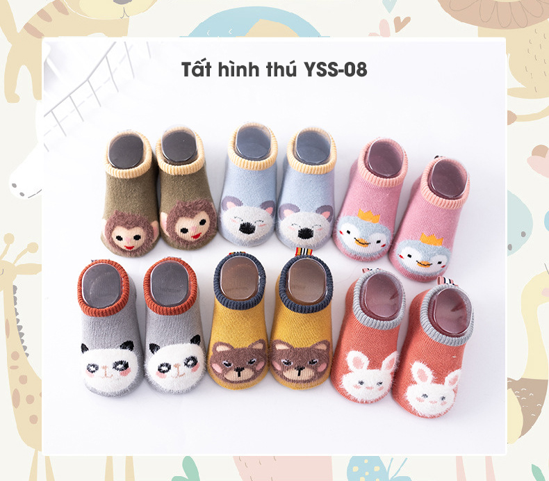 Tất hình thú YSS-08 Tất hình thú YSS-08