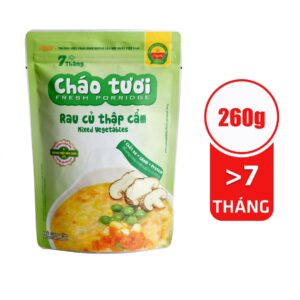 Cháo tươi Cây Thị rau thập cẩm 260g (Trên 7 tháng)
