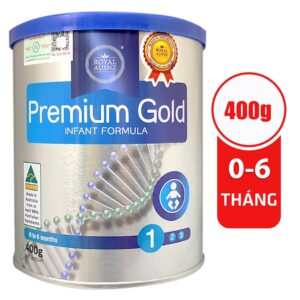 Sữa Royal Ausnz Premium Gold Infant Formula số 1 400g (0 - 6 th&aacute;ng)