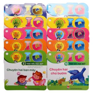 IQ - Học g&oacute;i học mở (10 cuốn x&acirc;u v&ograve;ng)