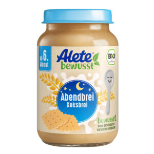 Ngũ cốc ăn đêm Alete vị sữa, bích qui 190g 6m
