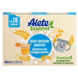 Sữa nước ngũ cốc Alete vị mật ong 200mlx2 10m