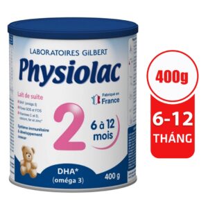 Sữa Physiolac số 2 400g (6 - 12 th&aacute;ng)