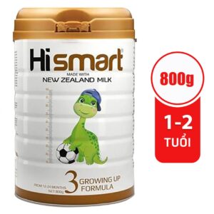 Sữa bột Hismart số 3 800g (1 - 2 tuổi)