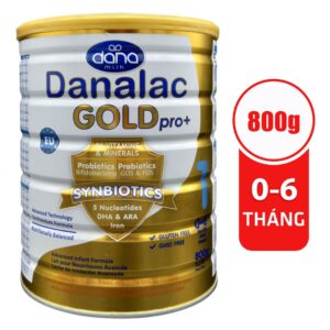 Sữa bột Danalac Gold Pro số 1 - 800g (0 - 6 th&aacute;ng)