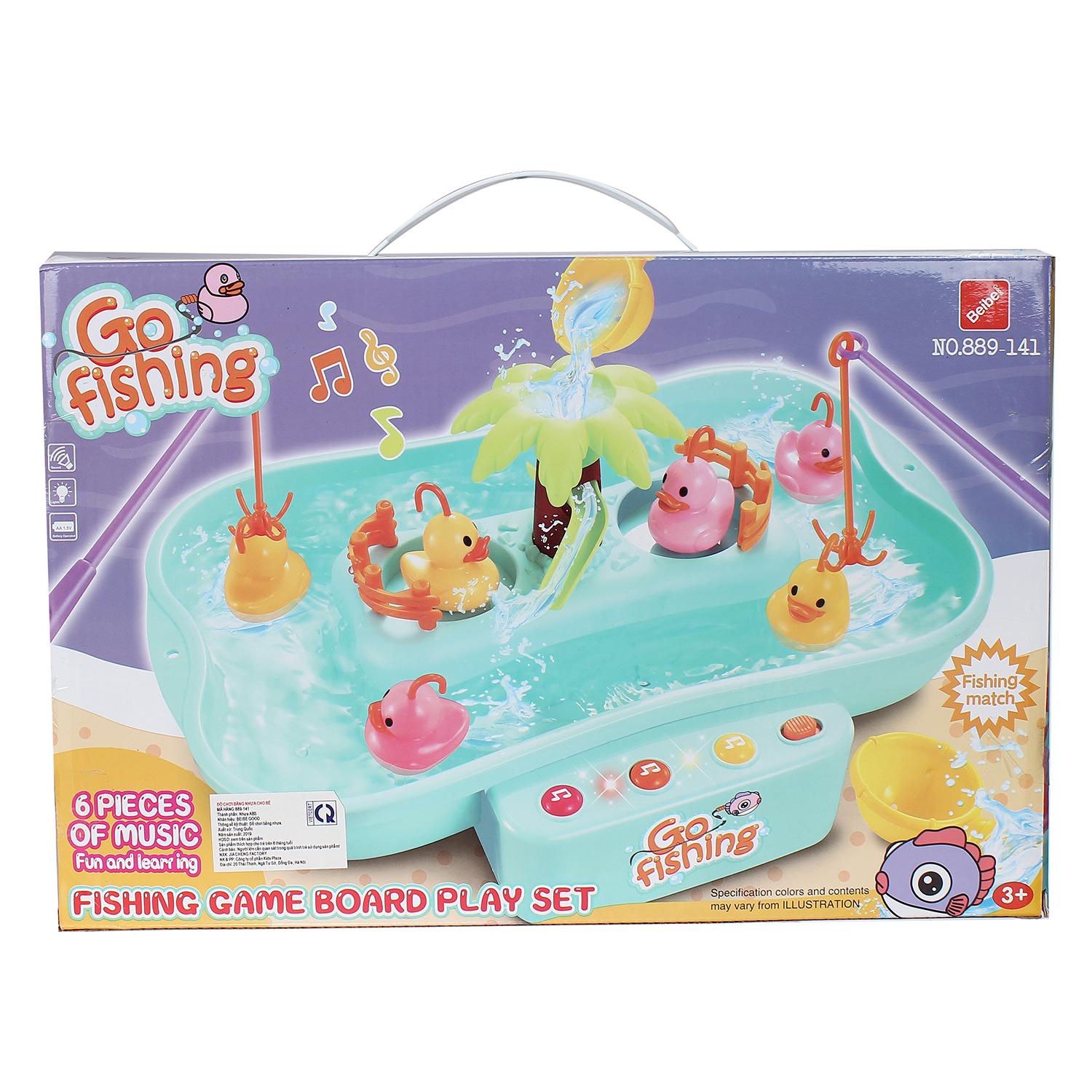 Bộ đồ chơi câu vịt cho bé CY.889-141