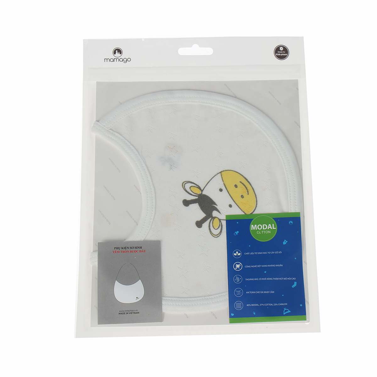 Yếm dây sơ sinh Mamago ND20H twikle star (Trắng)