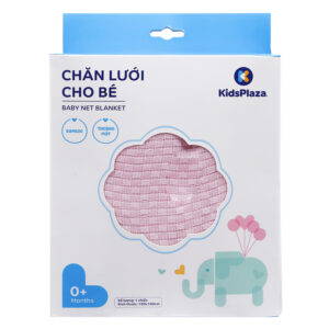 Chăn lưới sợi tre cho bé MBVT''S AC21 (Hồng)