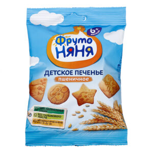 Bánh quy ăn dặm lúa mì Fruto Nyanya (50g) 12M+