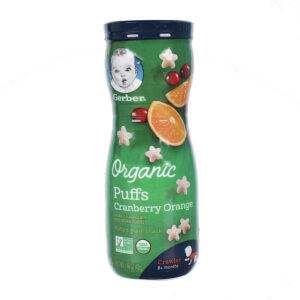 Bánh sao Gerber Organic 42g vị Nam Việt Quất Cam