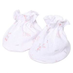 Bao chân chun sơ sinh MBVT’S bé gái C30 in tràn hồng