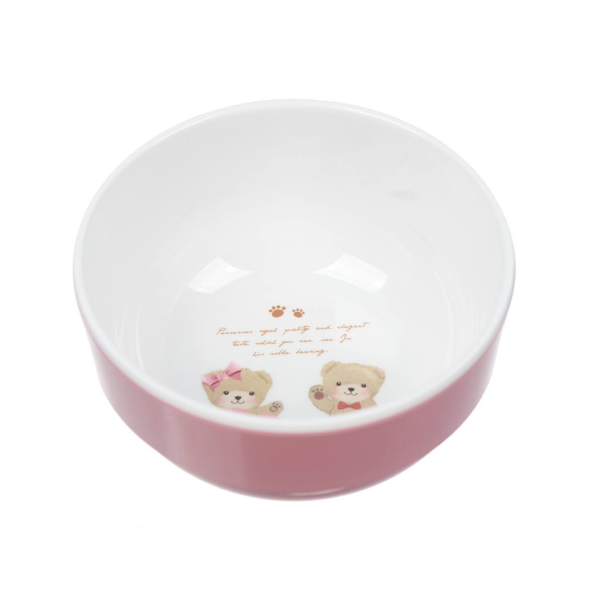 Bát ăn dặm MBVT''S U06 Teddy Pink 100g 2 bat an dam kidsplaza u06 teddy pink 100g 3