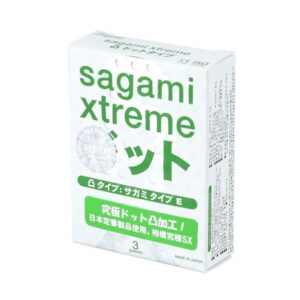 Bao cao su Sagami Xtreme White (Hộp 3 chiếc)