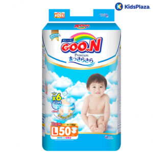 Bỉm - Tã dán Goon Premium size L 50 miếng (cho bé 9-14kg)