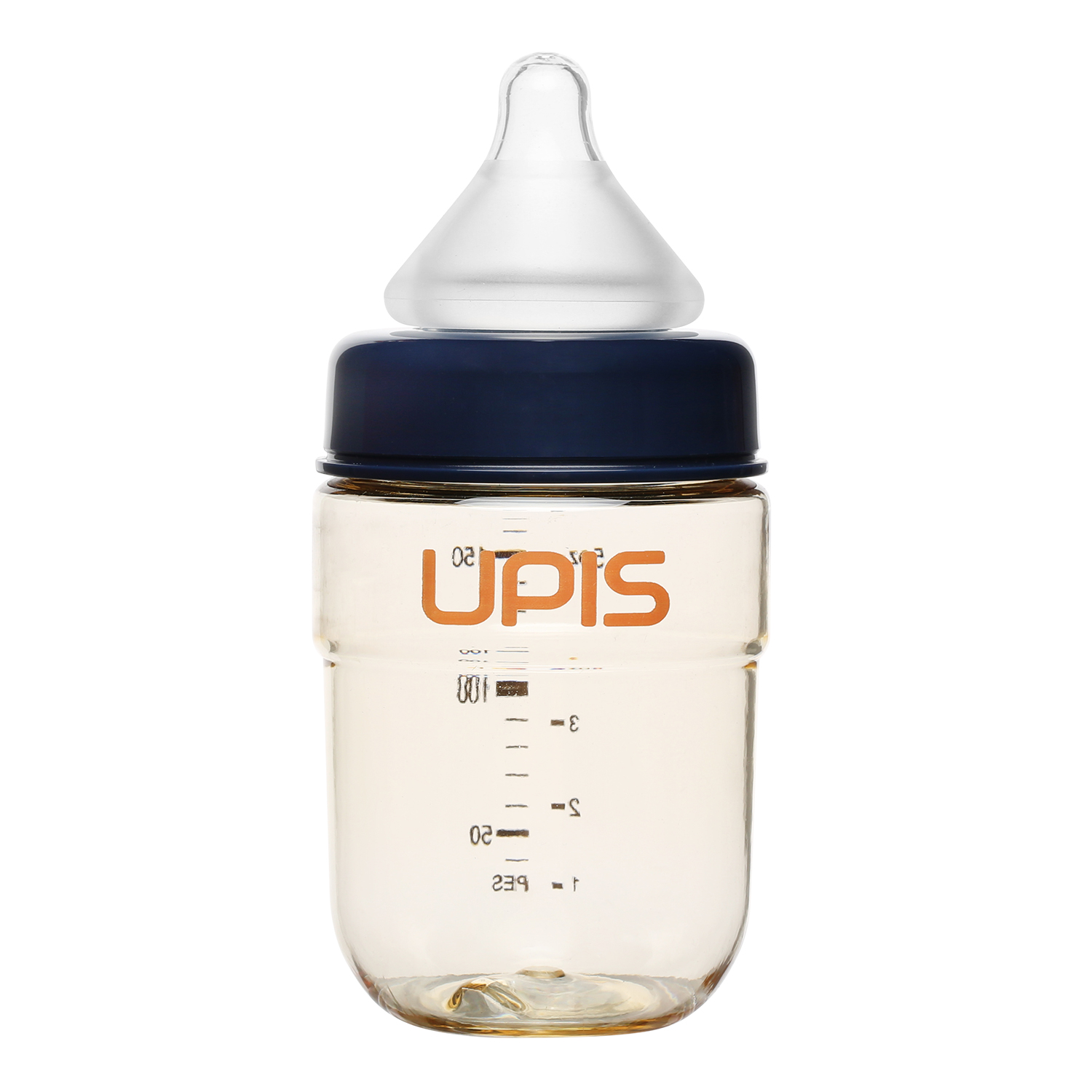 Bình sữa Upis Premium Pes 180ml (Navy) 2 binh sua upis premium pes 180ml navy 2