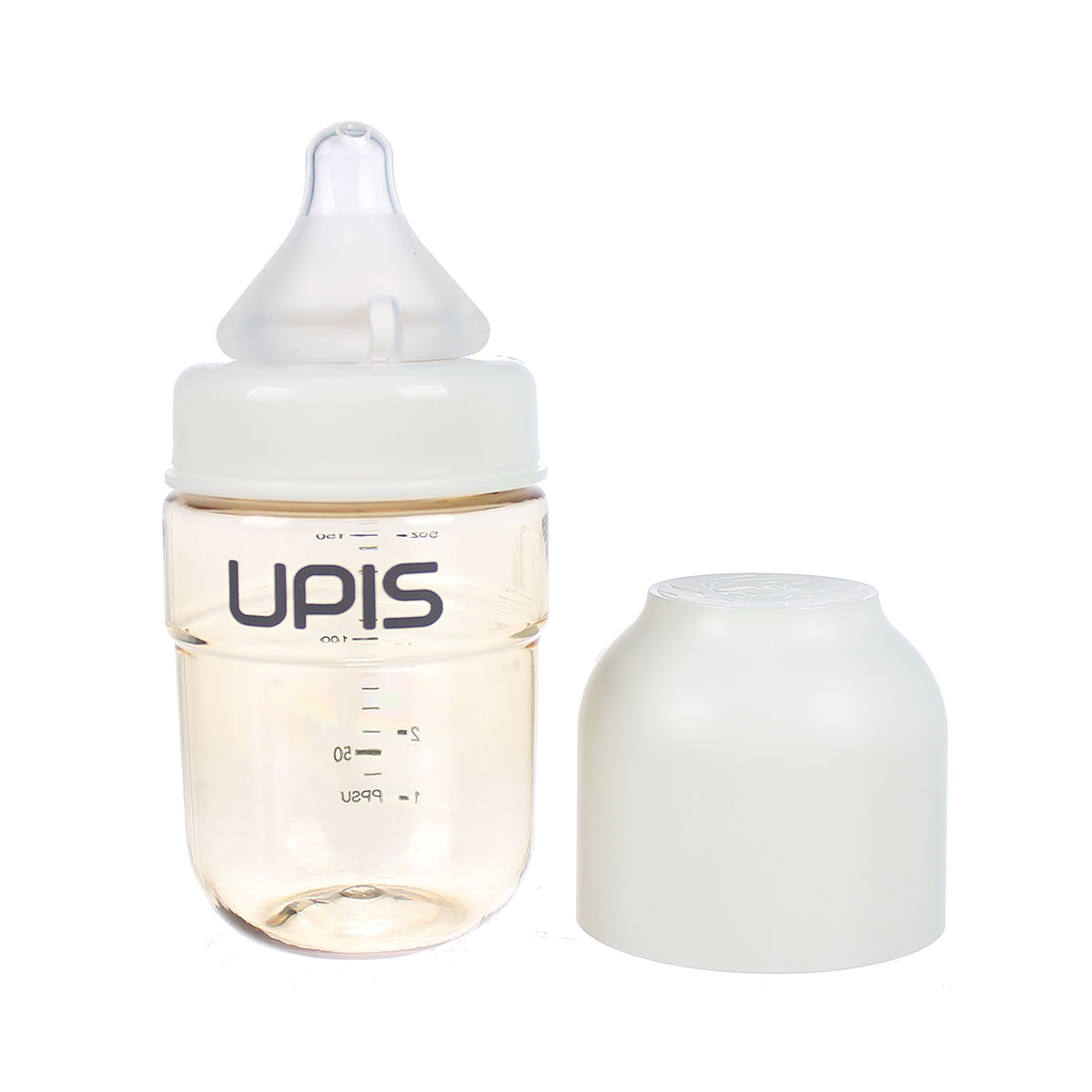 Bình sữa Upis Premium PPSU 180ml (Trắng) núm ty 100% silicone Bình sữa Upis Premium PPSU 180ml (Trắng) núm ty 100% silicone
