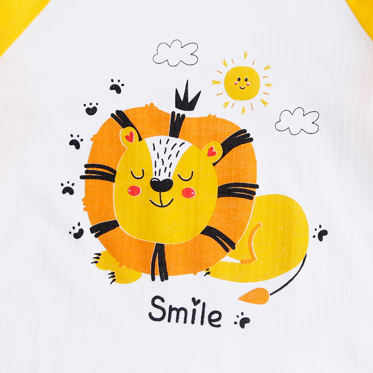 Bộ quần áo dài tay bé trai kẻ sọc MBVT''S in Sư Tử M21T (Trắng Vàng) 3 bo quan ao dai tay be trai ke soc kidsplaza in su tu m21t trang vang 5