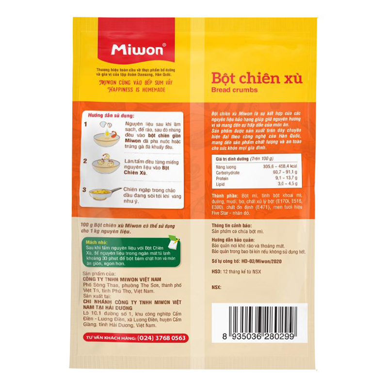 bot chien xu miwon 3