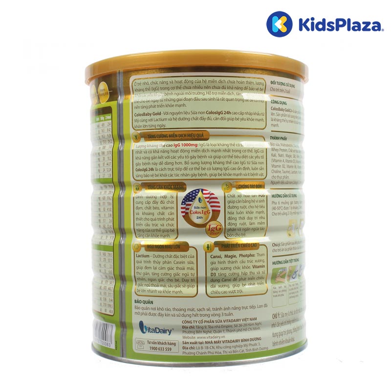 Sữa bột Colosbaby gold 2+ 800G tăng cường hệ miễn dịch (2Y+) 3 cách pha sữa bột Colosbaby Gold 2 800g cho bé trên 2 tuổi