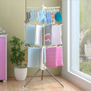 Cây phơi đồ inox 3 tầng đa năng YY01