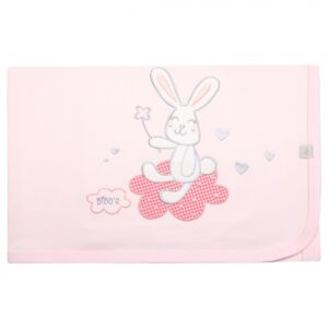 Chăn cotton MBVT’S HMT431 thỏ hồng