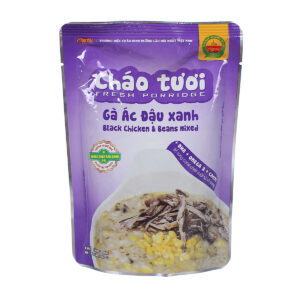 Cháo tươi Cây Thị gà ác đậu xanh 260g cho bé 7M+