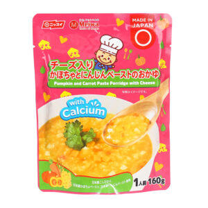 Cháo tươi Meiwa vị Bí đỏ, Cà rốt, Phô mai cho bé từ 6 tháng