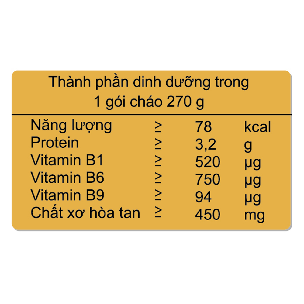 Cháo tươi Sài Gòn Food vị lươn đậu xanh 270g Cháo tươi Sài Gòn Food vị lươn đậu xanh 270g