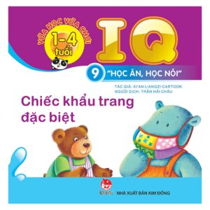 Vừa học vừa chơi - IQ Học ăn, học n&oacute;i - Chiếc khẩu trang đặc biệt (1 - 4 tuổi)
