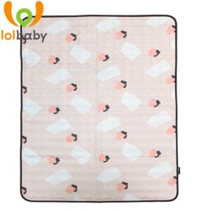 Đệm m&aacute;t chống thấm LOLBaby Yellow Duck size L