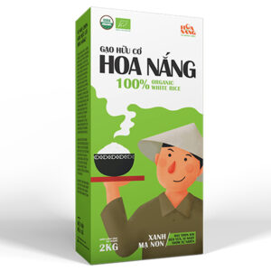 Gạo hữu cơ Hoa Nắng Xanh Mạ Non 2kg