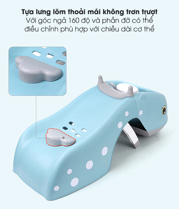 Ghế gội đầu cho bé hình hươu DDL 7288 4 ghe-goi-dau-cho-be-hinh-huou