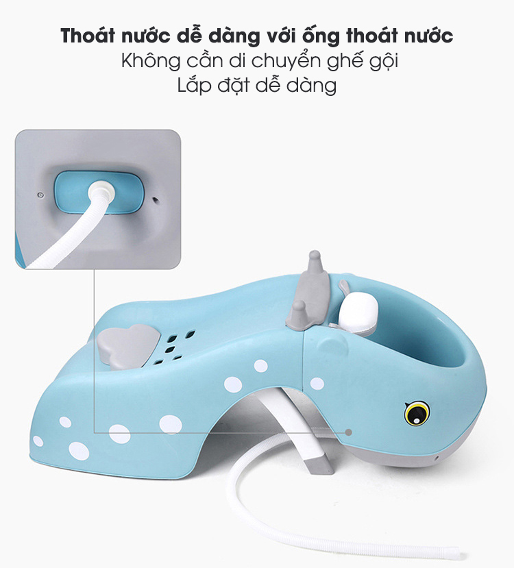 Ghế gội đầu cho bé hình hươu DDL 7288 7 ghe-goi-dau-cho-be-hinh-huou
