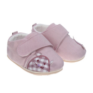 Giày tập đi Mamago K13 hình Chuột Caro size 13 (Hồng)