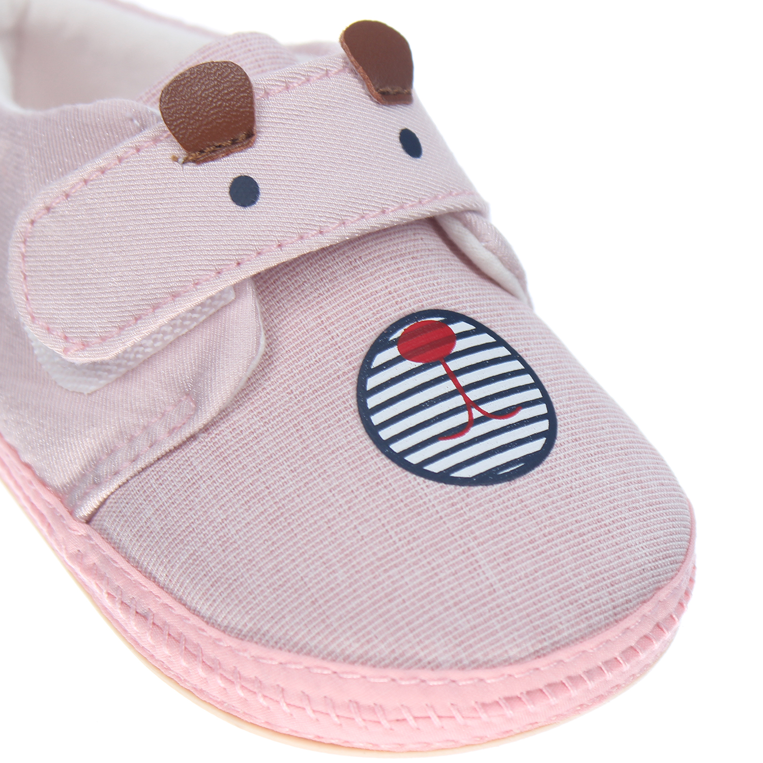 Giày tập đi Mamago K14 in hình Gấu size 18 (Hồng) 3 giay tap di mamago k14 in hinh gau size 13 hong 4