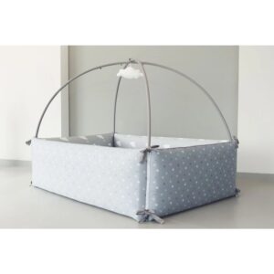 Giường sợi tre LOLBaby cỡ lớn Rainy cloud