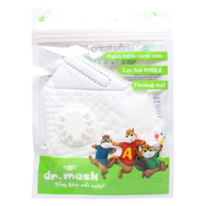 Khẩu trang trẻ em 3D Dr. Mask (Túi 1 chiếc)