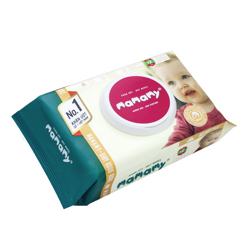 Khăn ướt Mamamy 80 miếng (có nắp)