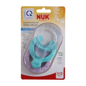Cắn răng Nuk 3 v&ograve;ng (3 - 12 th&aacute;ng)