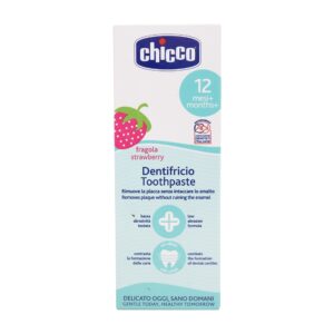 Kem đánh răng Chicco hương dâu 12M  23211 (Trên 12 tháng)